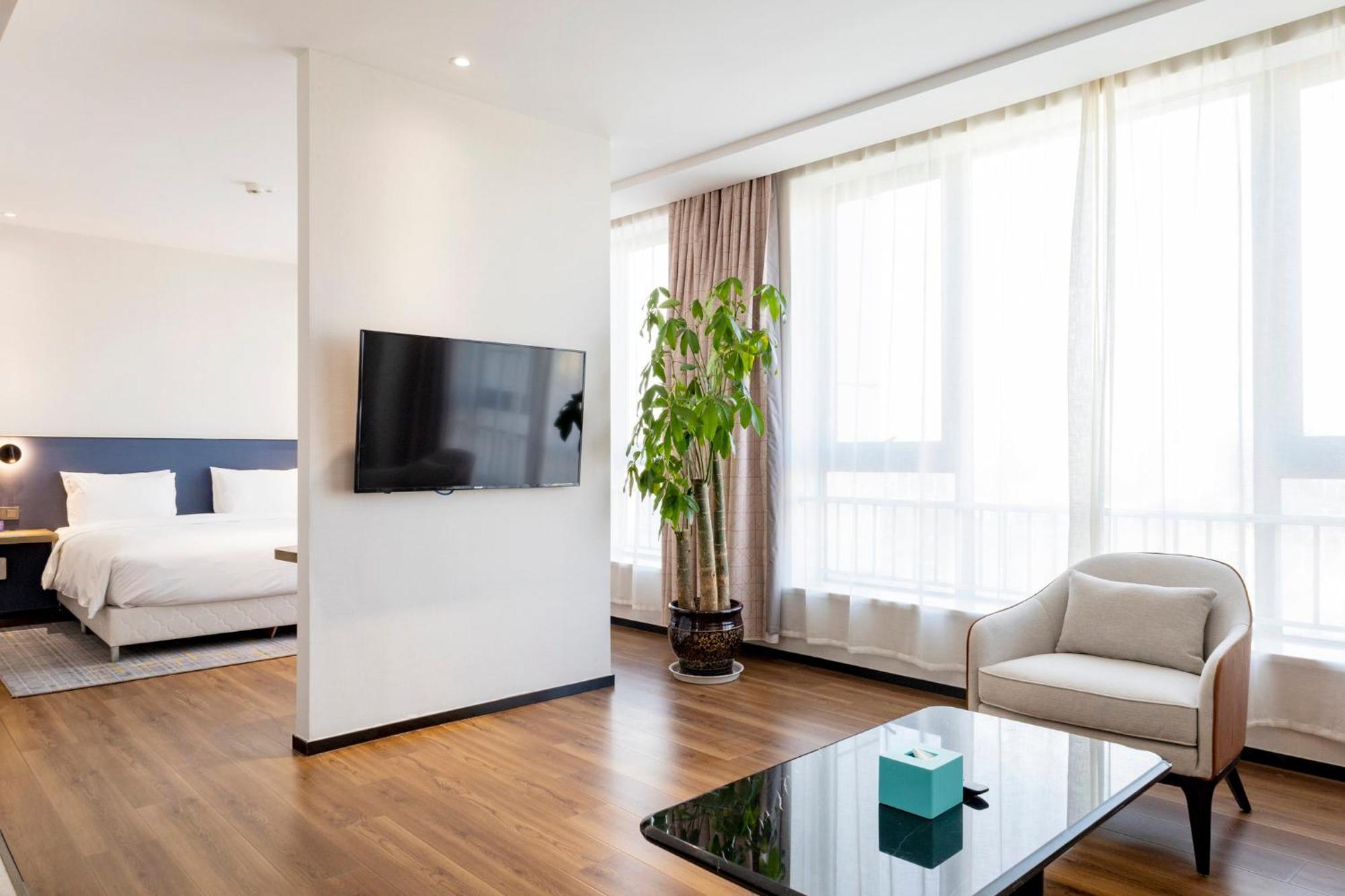 Holiday Inn Express Lanzhou New Area By Ihg Zewnętrze zdjęcie